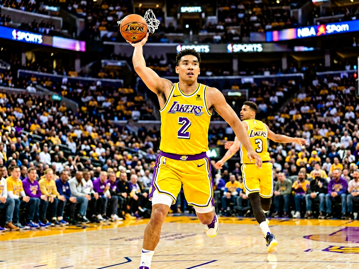 NBA湖人队赛季关键战役精彩集锦